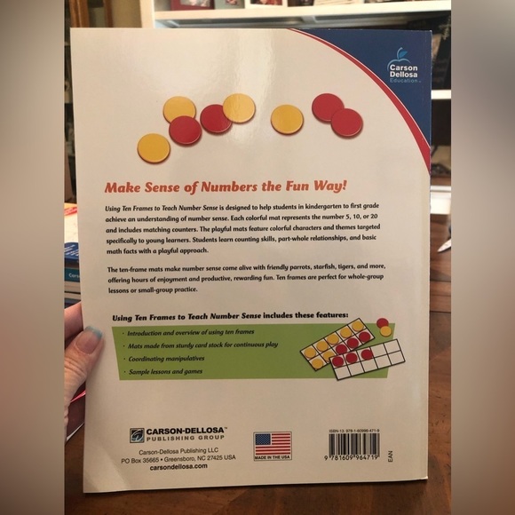 NEW math 10 frames workbook - Picture 2 of 3